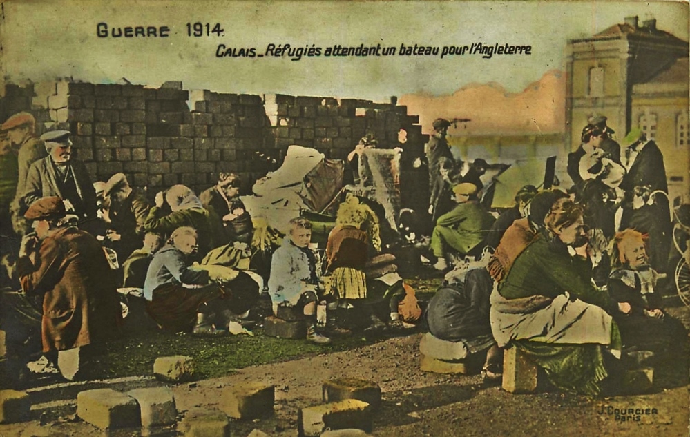 Calais 14 18 refugies belges