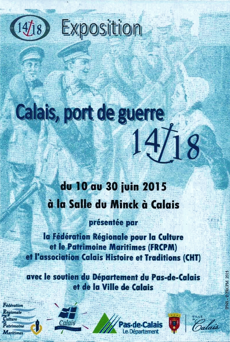Exposition Calais port de guerre 14 18