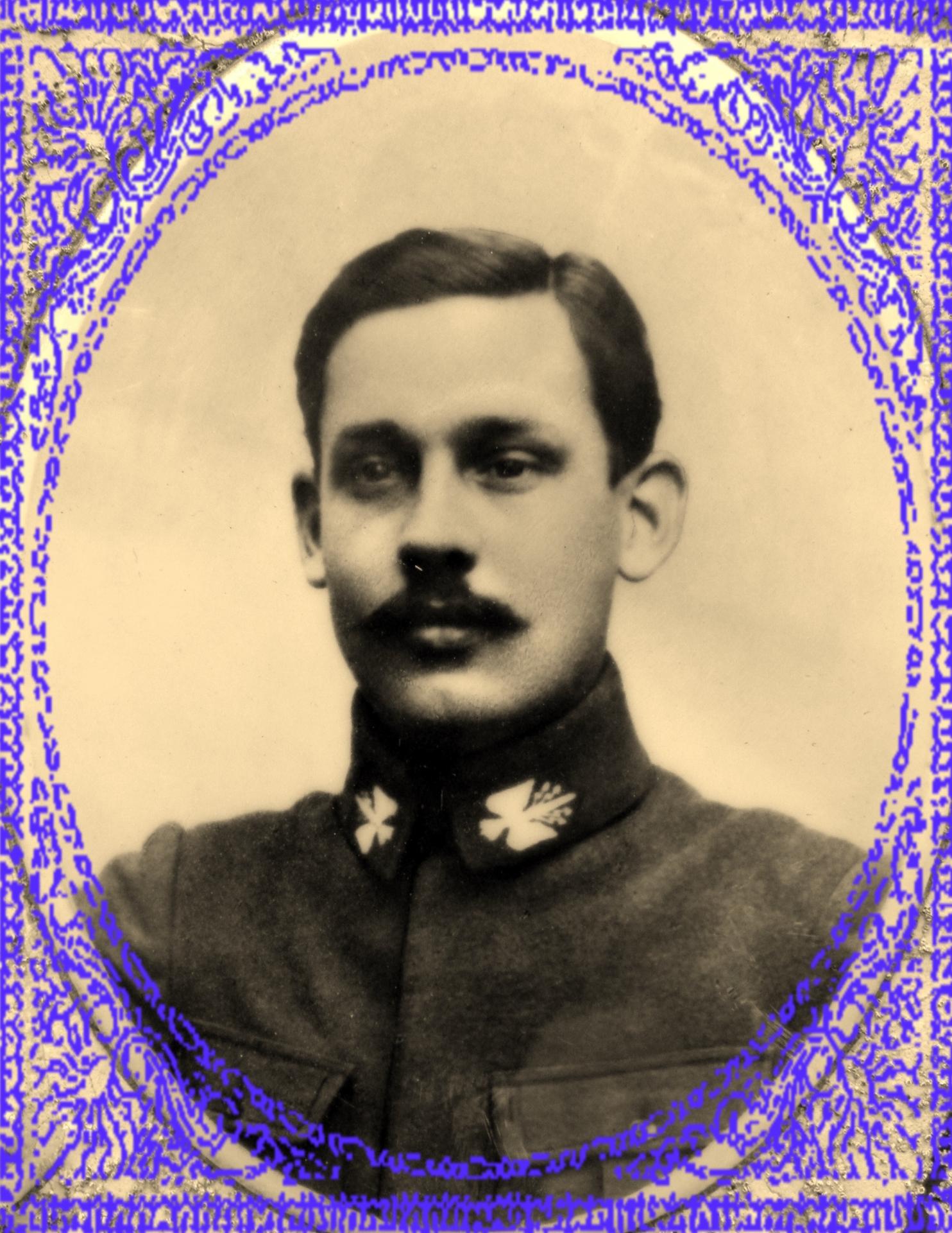Alfred duhautois mort pour la france 1891 1917 2 encadre