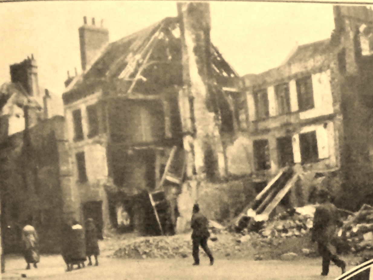 Calais 14 18 5 rue saint nicolas explosion d une torpille le 25 janv 1918