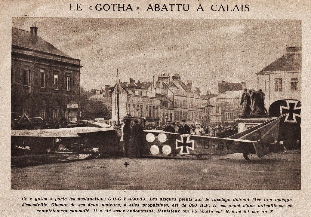 Calais 14 18 le gotha abattu
