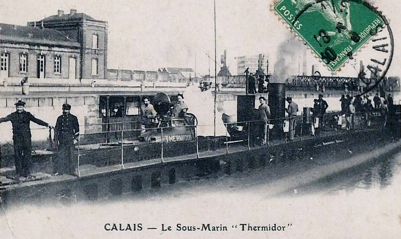 Calais 14 18 le sous marin thermidor