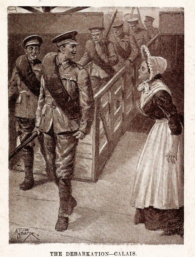 Calais courgain le debarquement des anglais 1914 1918 2